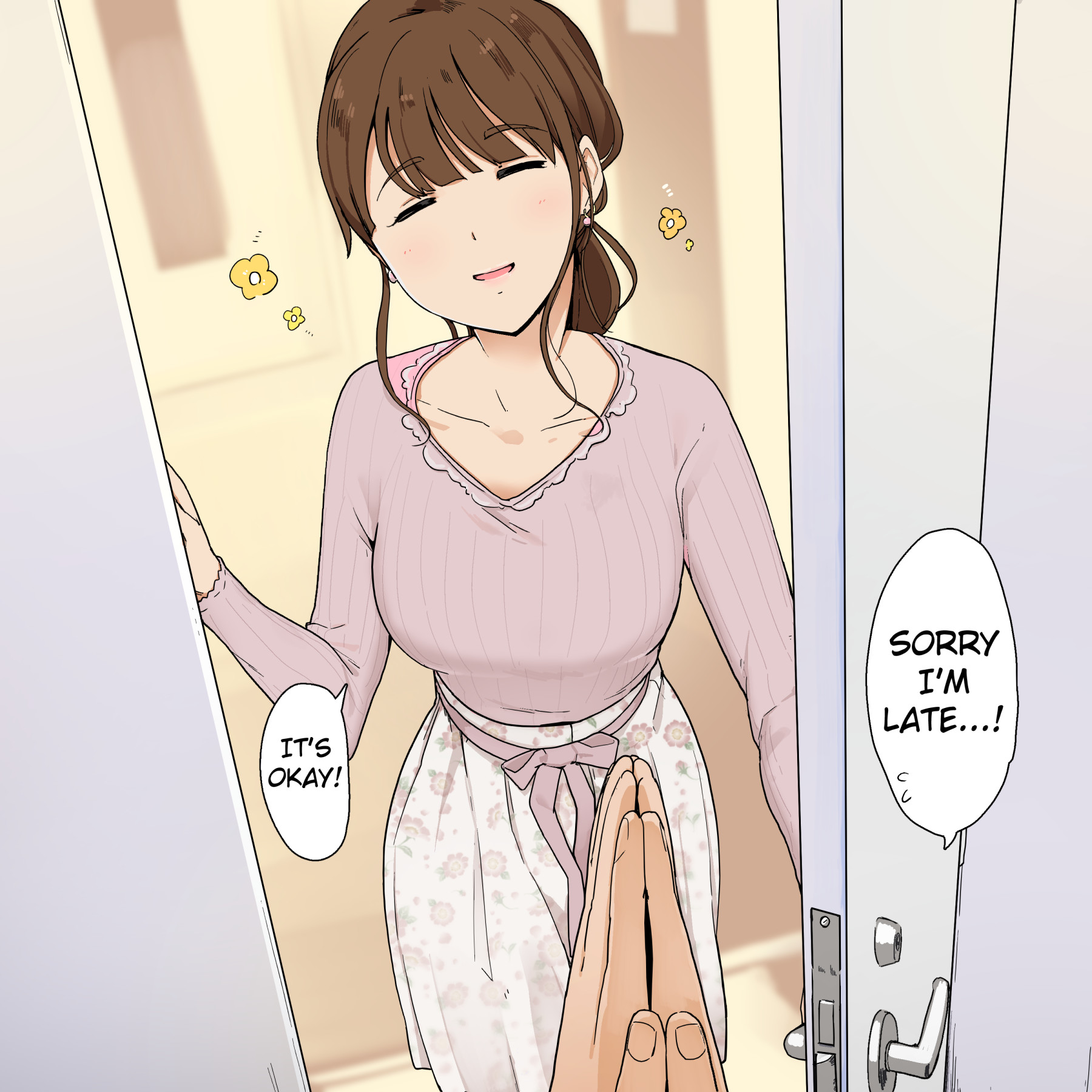 Hentai Manga Comic-A Story Where a Normally Gentle Onee-san Plays With My Nipples While We Fuck-Read-1